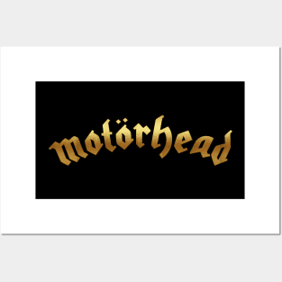 Golden motorhead Posters and Art